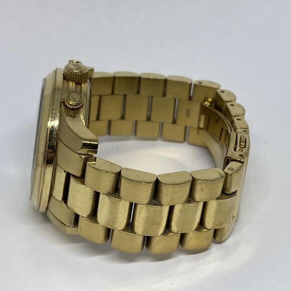 Michael Kors Runway MK5055 Unisex Stainless Steel Analog Dial Quartz Watch UC862 - Picture 9 of 12